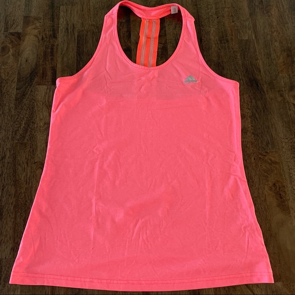 Pink Adidas Top